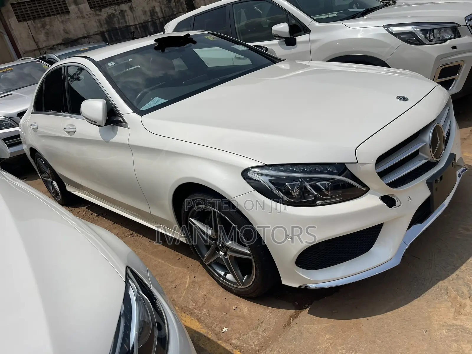 Mercedes-Benz C200 2017 White