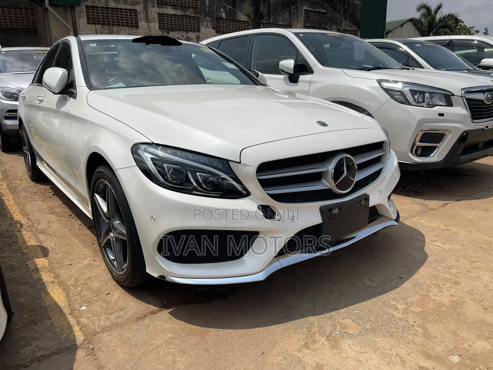 Mercedes-Benz C200 2017 White