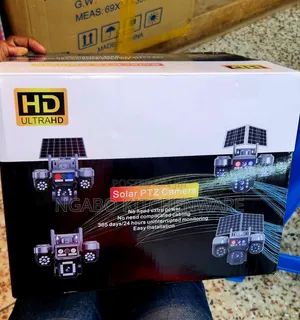 Ultra HD Solar PTZ Security Camera .