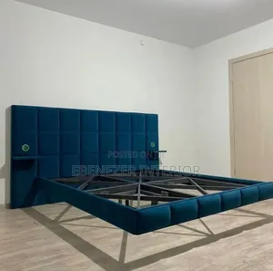 Luxury Upholstered Panel Bed
