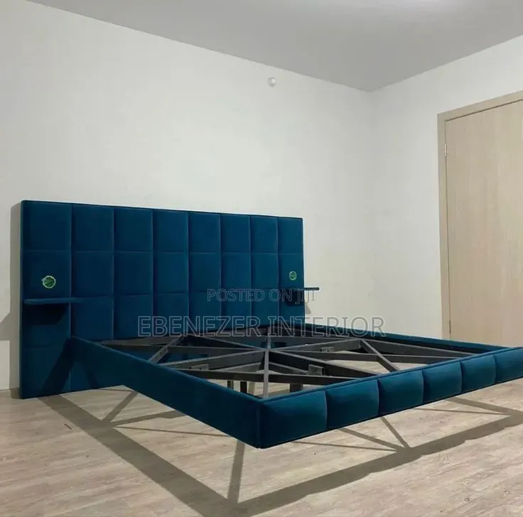 Luxury Upholstered Panel Bed
