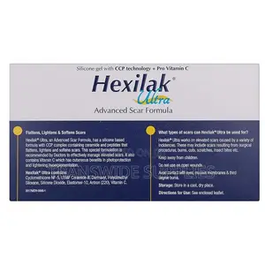 Hexilak Ultra Advanced Silicone Scar Formula 15g Gel - Perfect for All
