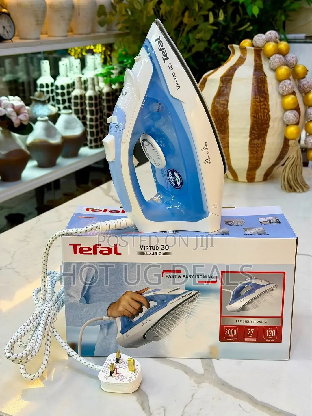 Tefal Easy Steam Electric Steam Iron – Multicolour