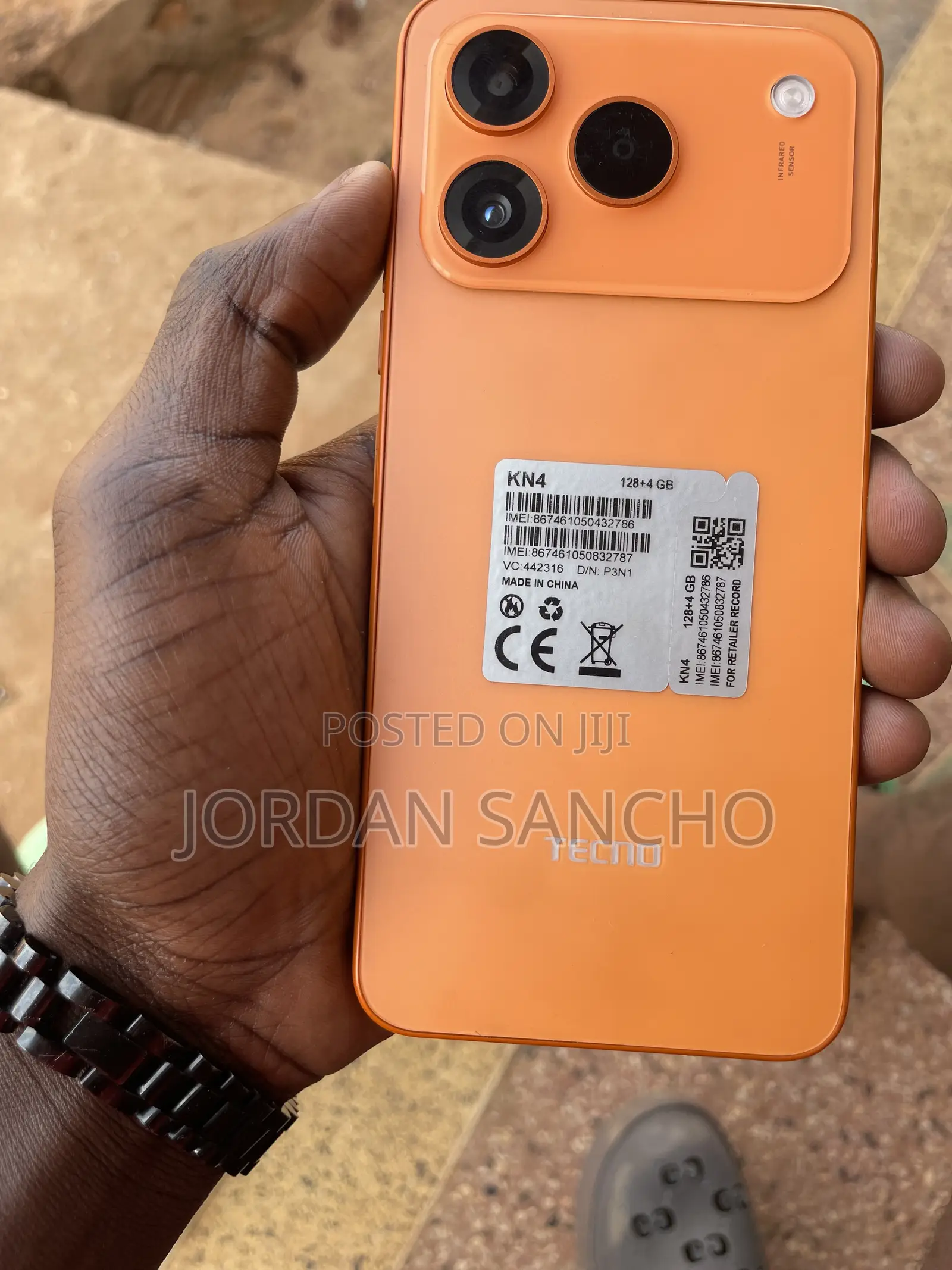 Tecno Spark 50 128 GB Orange