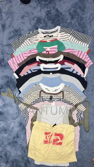 Ladies Tops. And Baggy Stripped Shirts