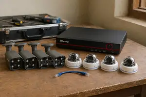 Premium 8 Camera CCTV Installation Kampala