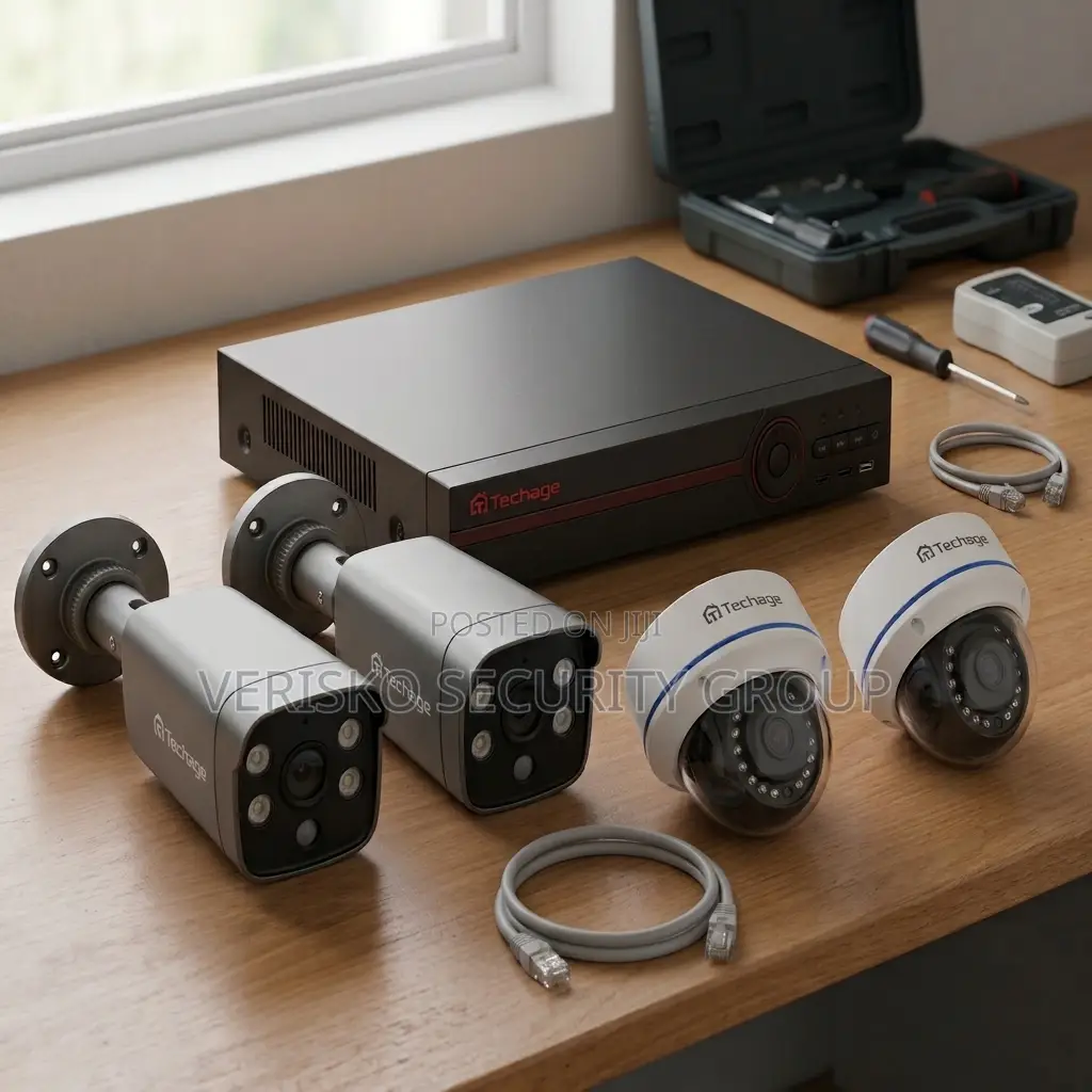 Premium 4 Camera CCTV Installation Kampala