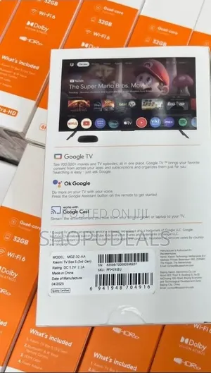 Xiaomi TV Box S (3rd Gen) Ultra-Hd, a Smart Streaming Media Player