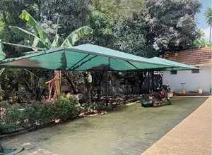 Heavy-Duty Cantilever Carport Shade