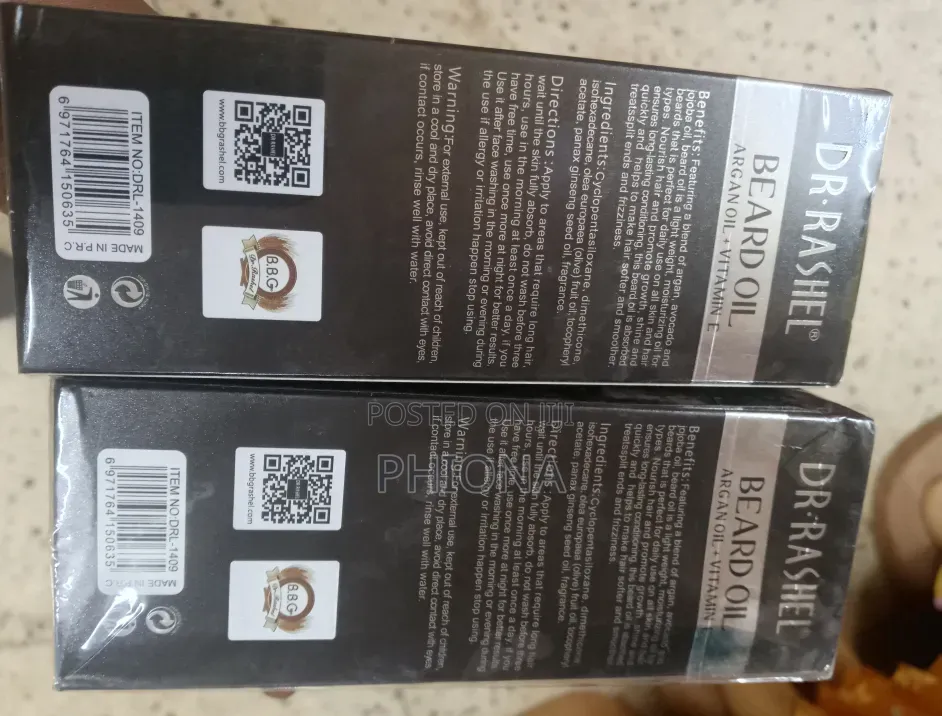 Dr.rasheal Argan Beard Oil