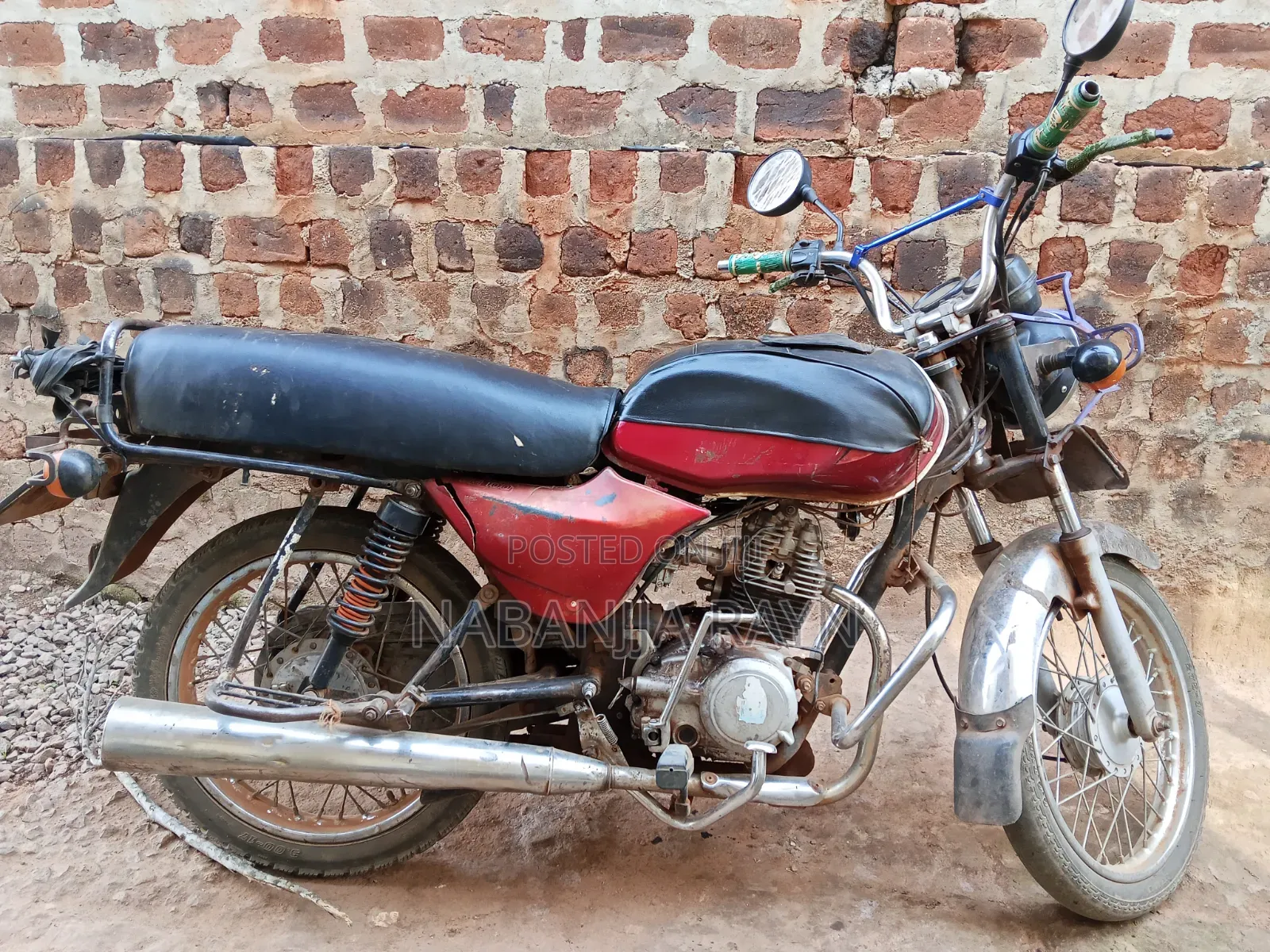 Bajaj Boxer 2017 Red