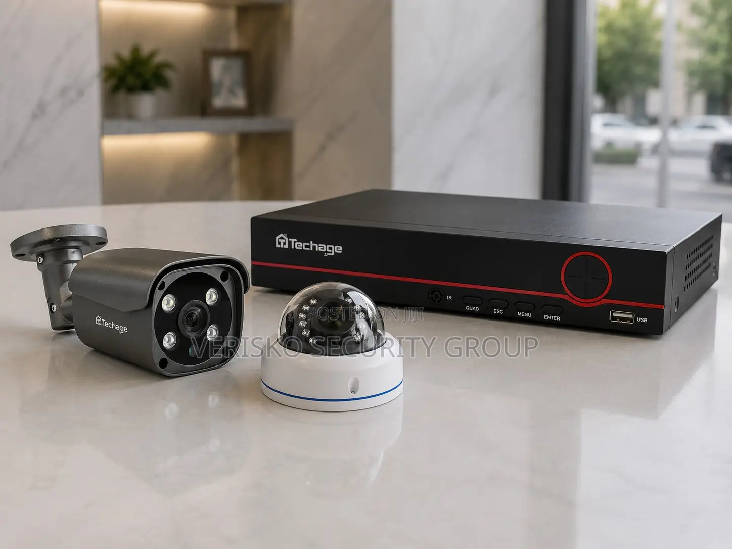Premium CCTV Camera Installation – 2 Camera Package – Kampala