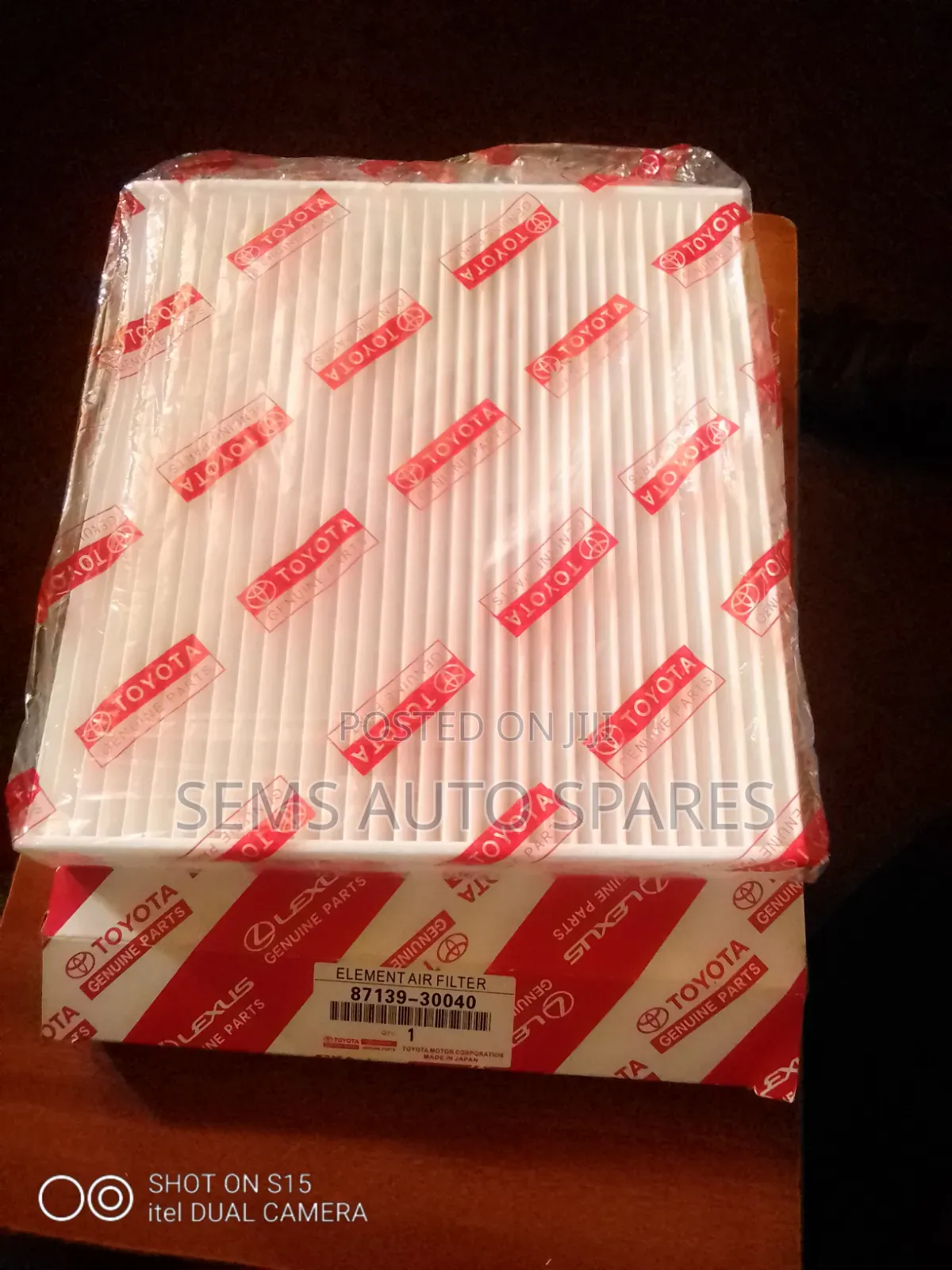 Cabin Filter Toyota Premio -X, Allex, Runx Rav4