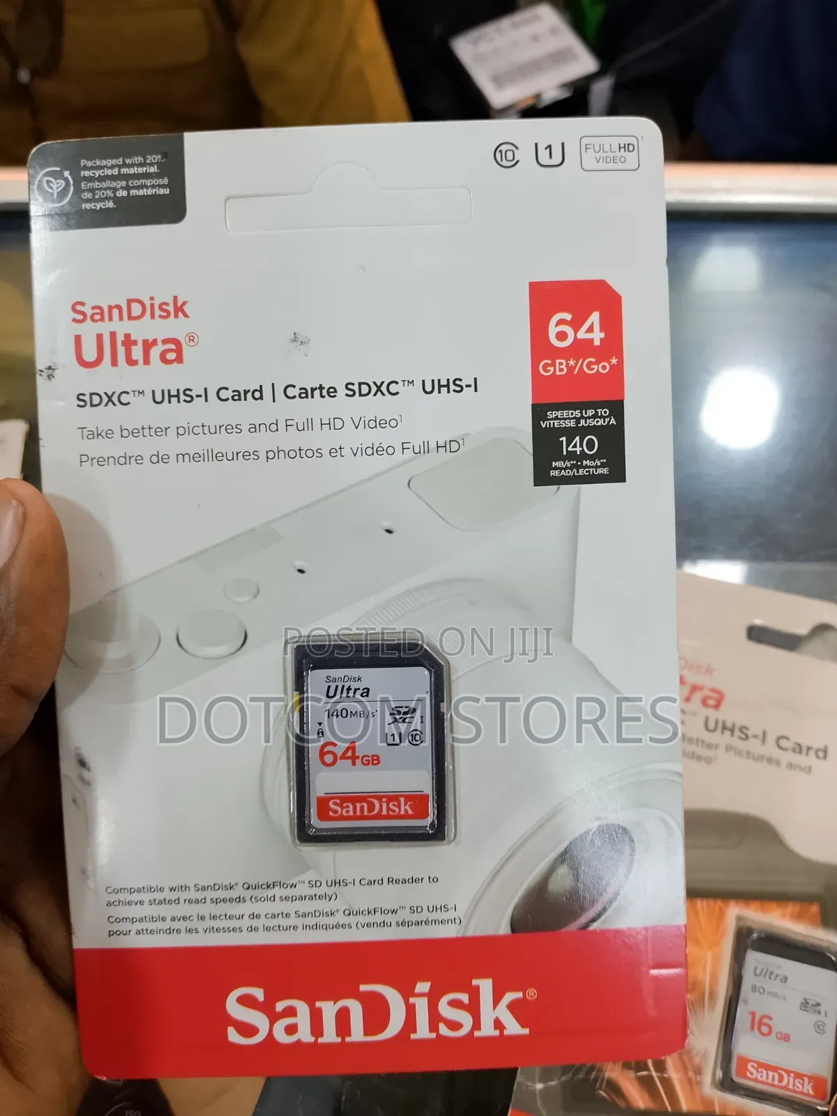 Ultra Equipment 64GB UltraSD UHS-I SDXC Memory Card
