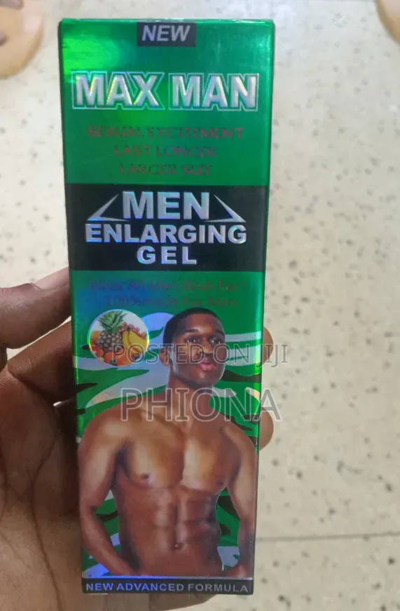 New Max Man Men Enlargement Gel