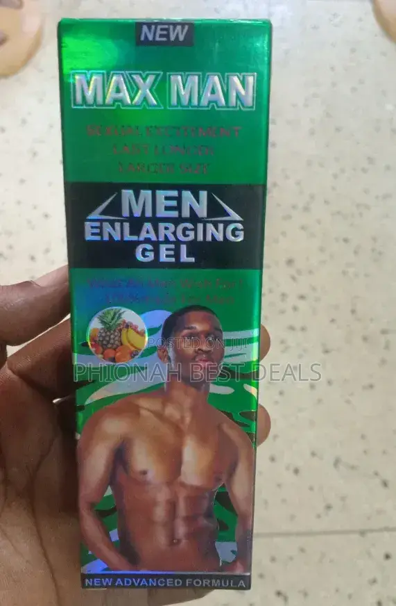 New Max Man Men Enlargement Gel