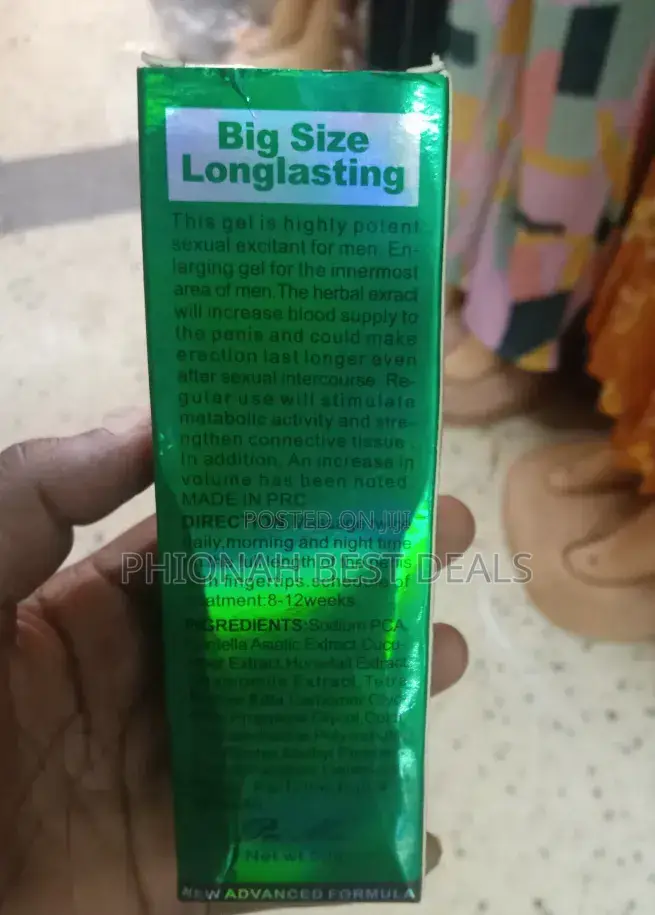 New Max Man Men Enlargement Gel