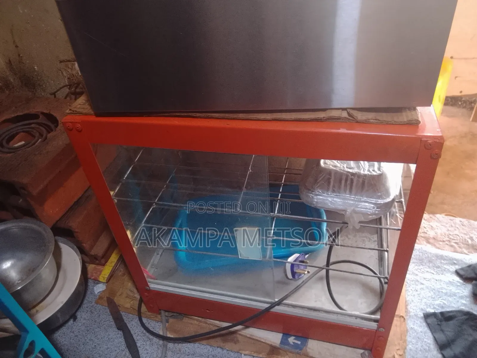 Food Warmer Glass Display