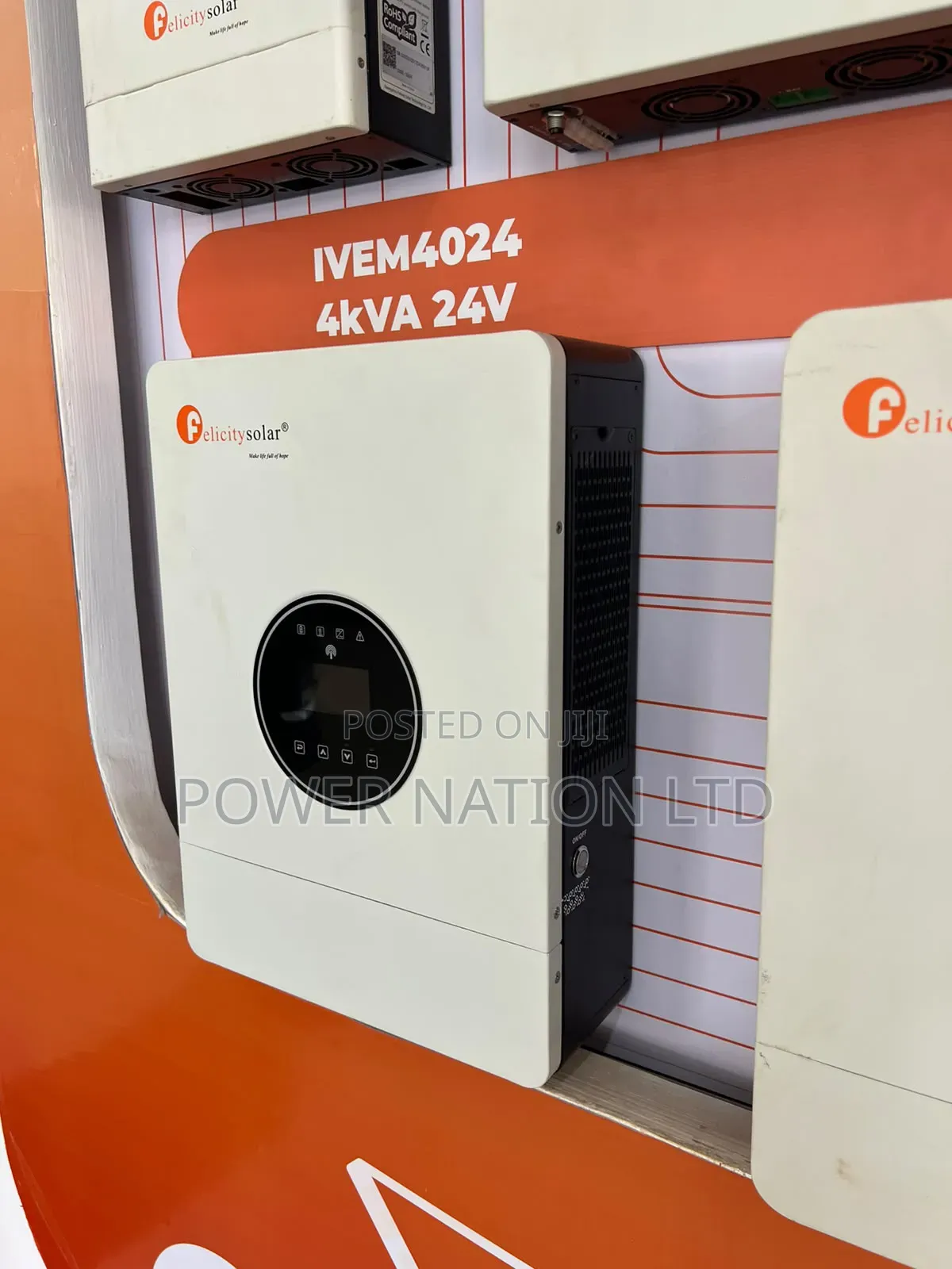 4kva 4kw 4000w 24v Manpower Felicity Hybrid Inverter