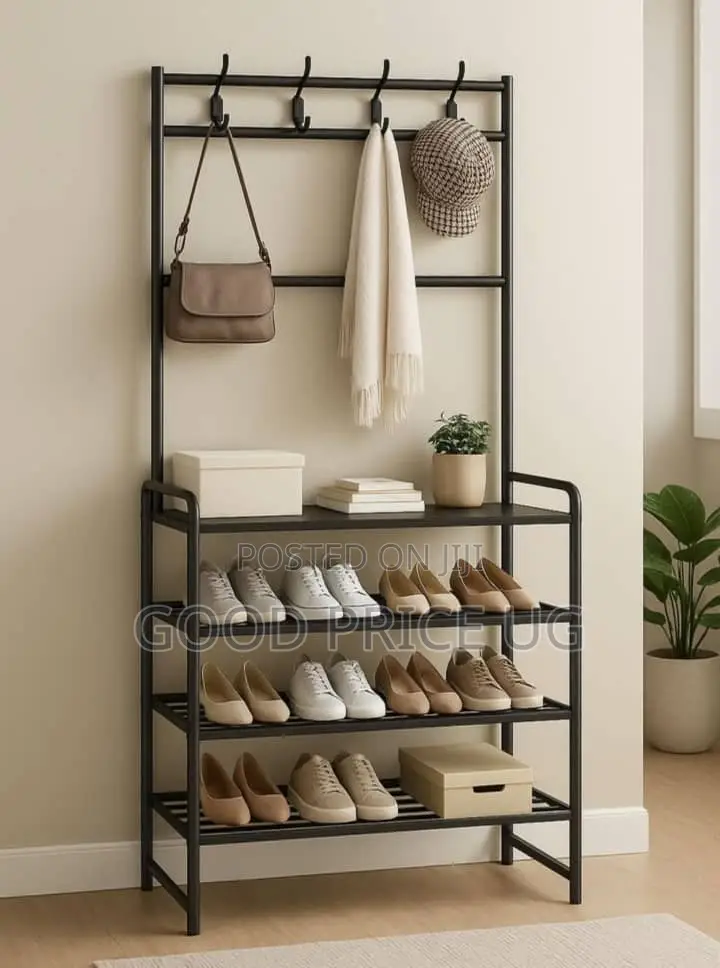 All-in-One Entryway Hall Tree With Integrated Shoe Storage