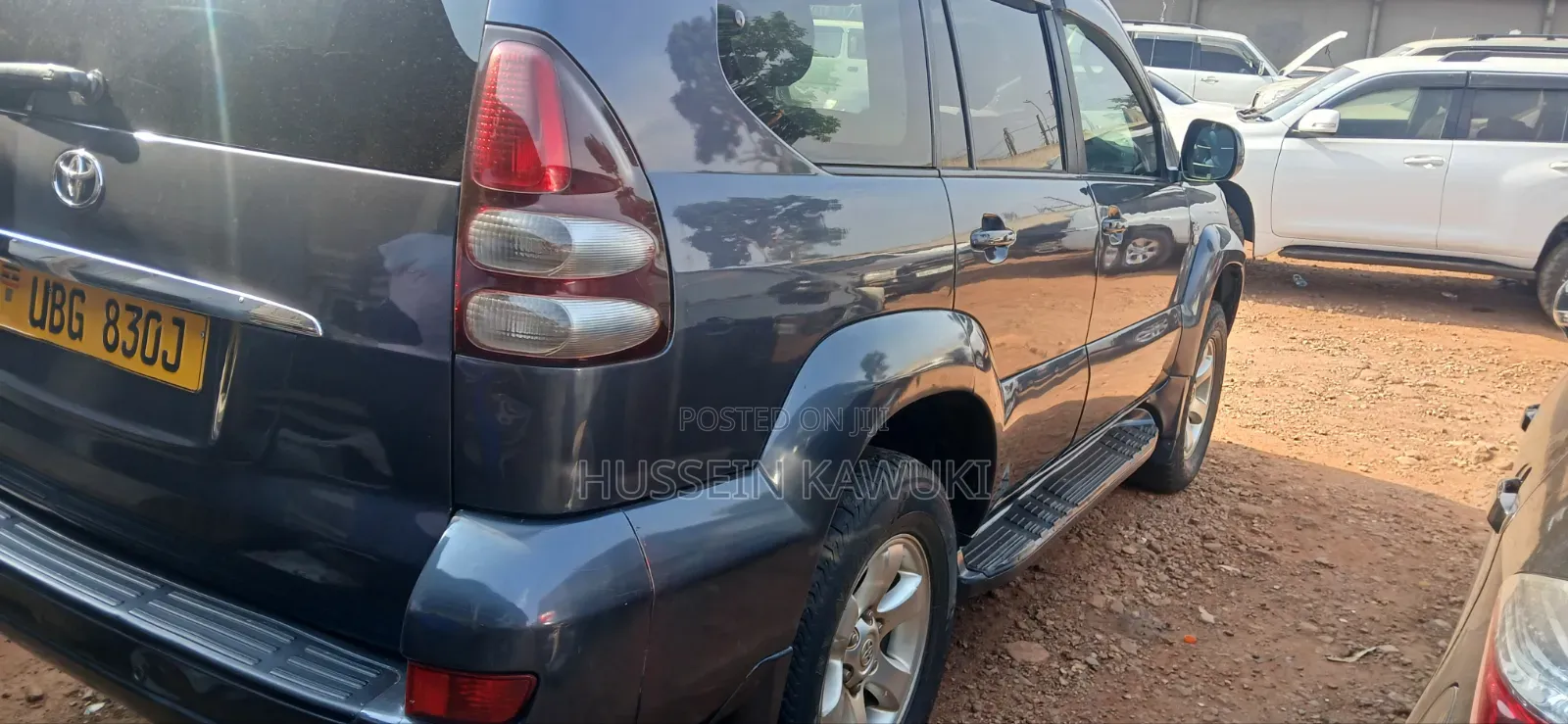 Toyota Land Cruiser Prado 2008 Gray