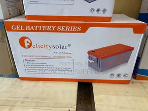 Felicity 200Ah 12V Deep Cycle Gel Battery – 3 Years Warranty