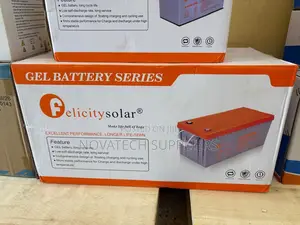 Felicity 12V 200Ah Gel Battery for Solar Inverter Systems