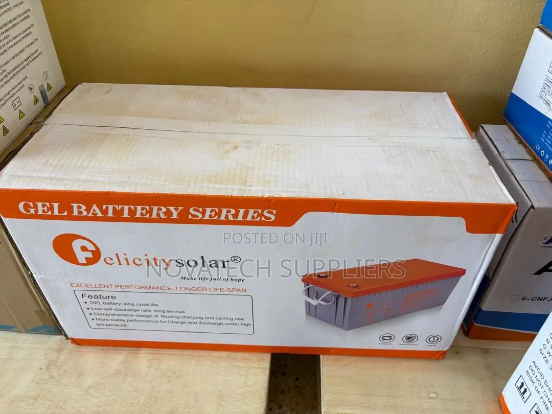 Felicity 200Ah Deep Cycle Battery for Solar Backup 60A