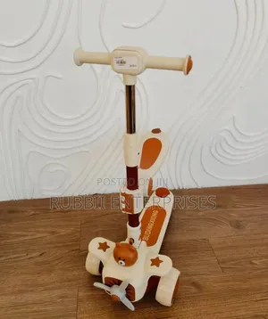Multi-Functional Toddler Kick Scooter ~ Brown