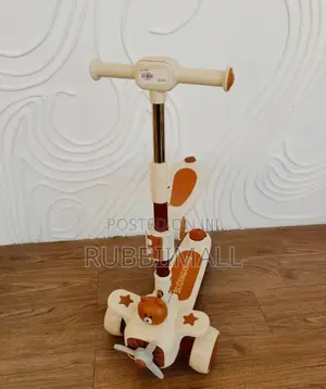 Multi-Functional Toddler Kick Scooter ~ Brown