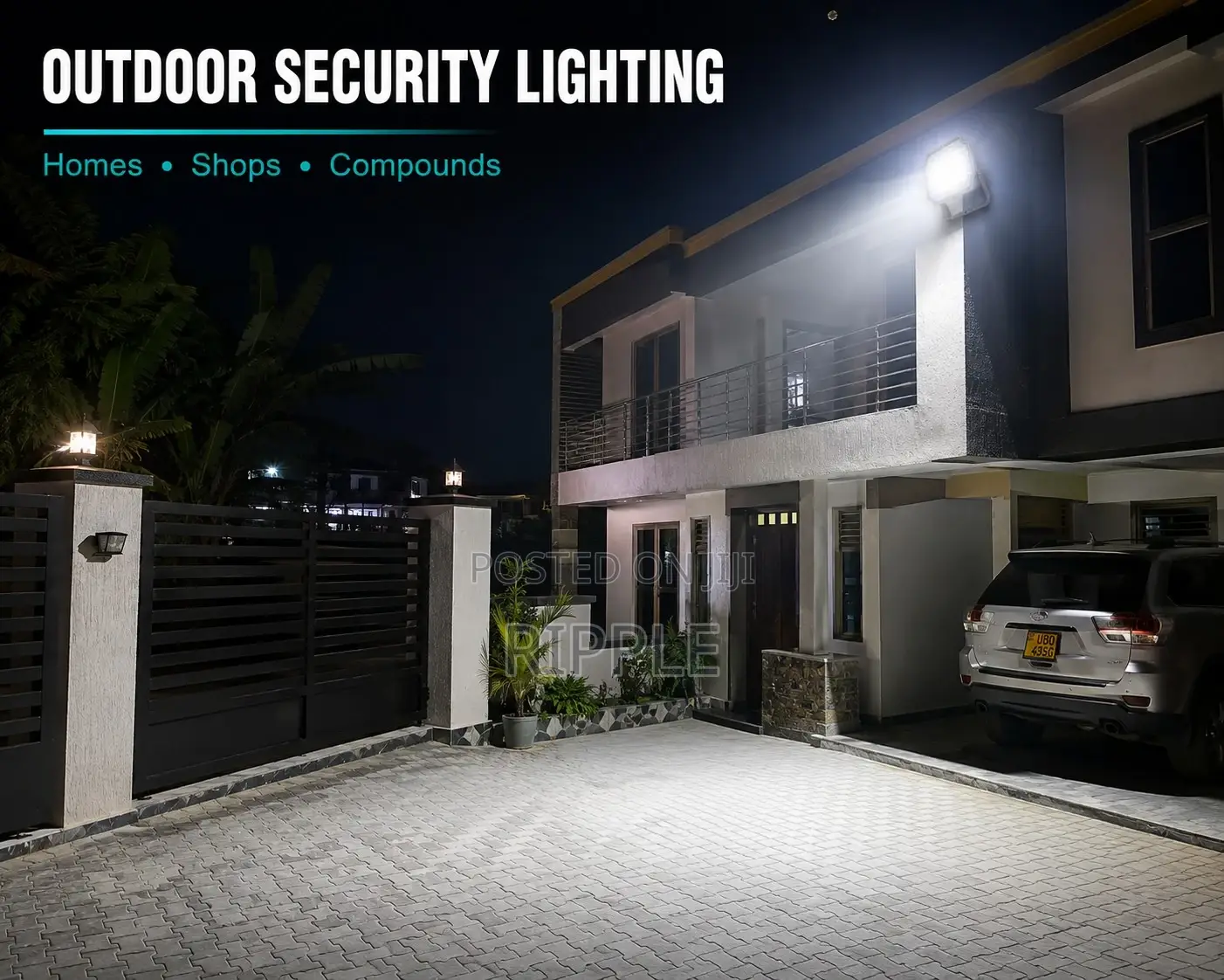 Aerbes Ab-Ty261 300w Solar Led Flood Light Waterproof Security Light
