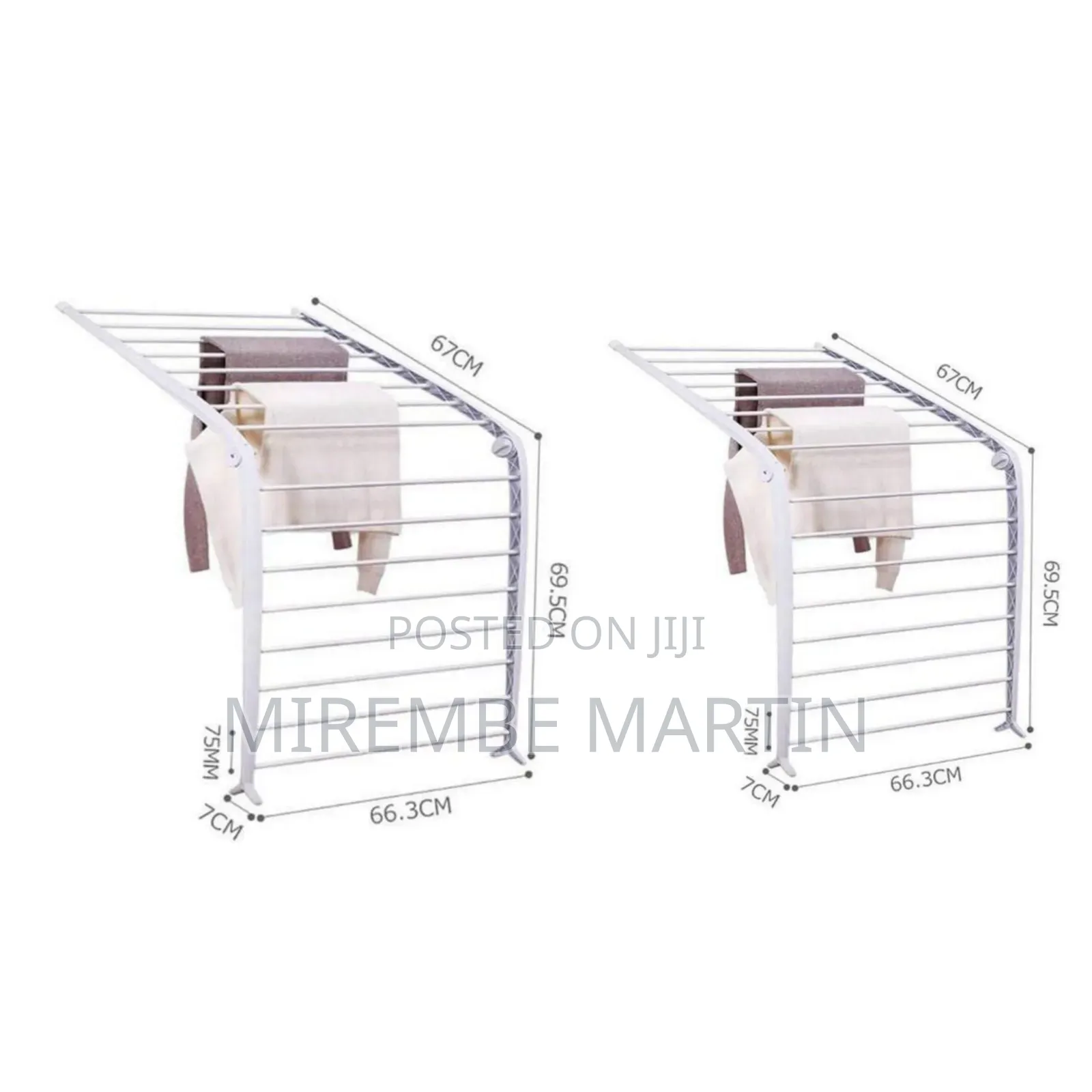 Multi-Tier Foldable Clothes Drying Rack