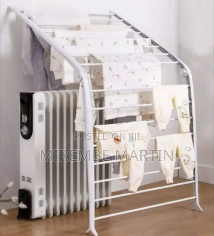 Multi-Tier Foldable Clothes Drying Rack