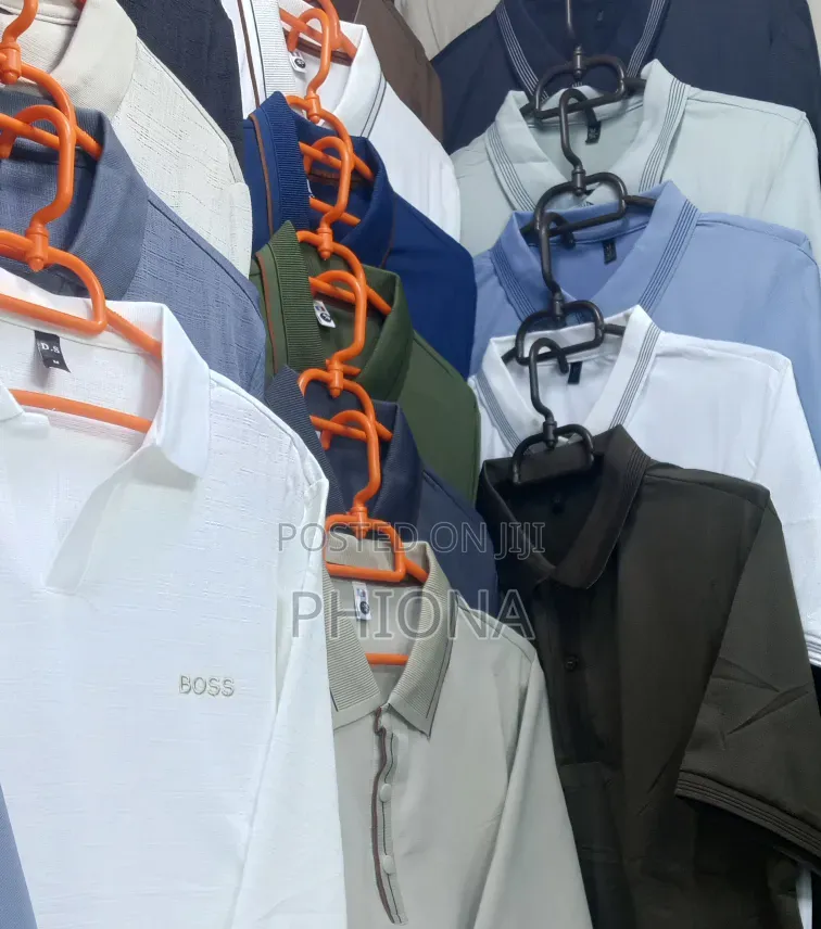 Plain Seamless Shirts Men's