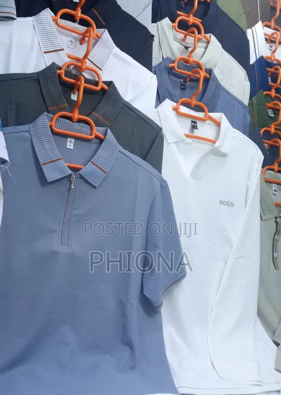 Plain Seamless Shirts Men's