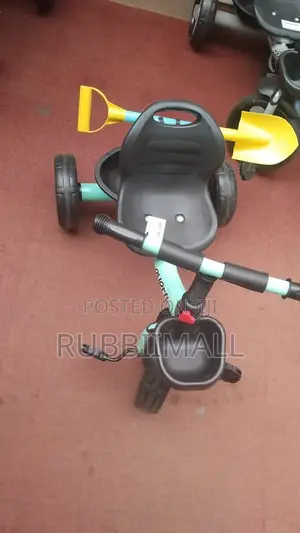 Mint-Green and Black Toddler Tricycle