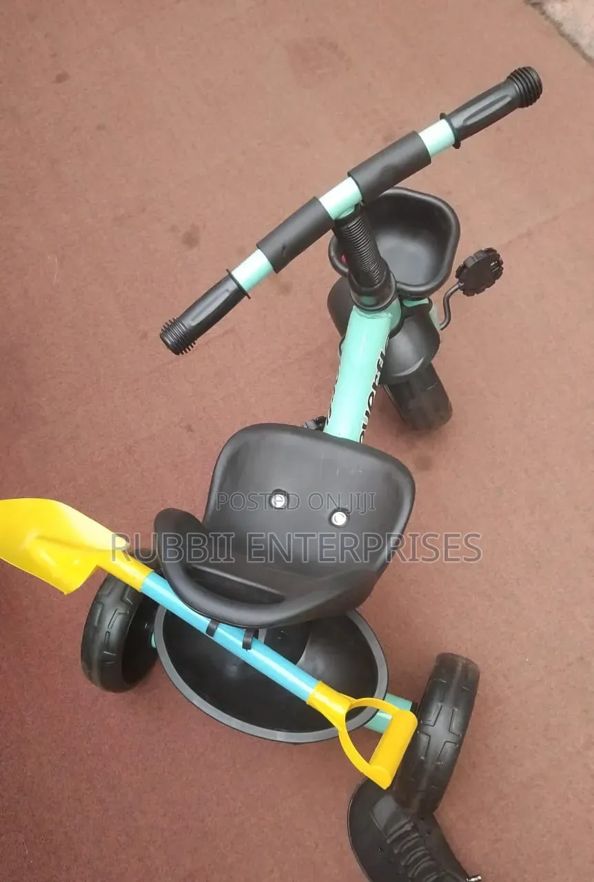 Mint-Green and Black Toddler Tricycle
