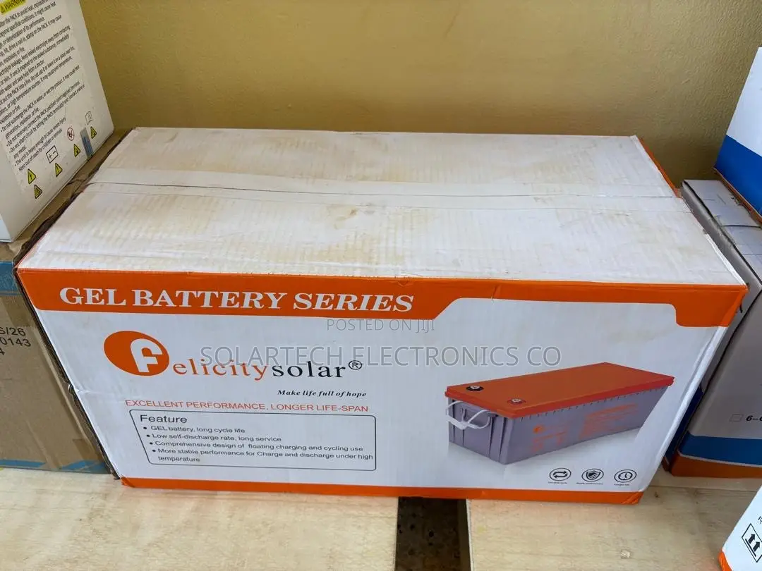 Felicity 200Ah Solar Battery – Deep Cycle VRLA Gel