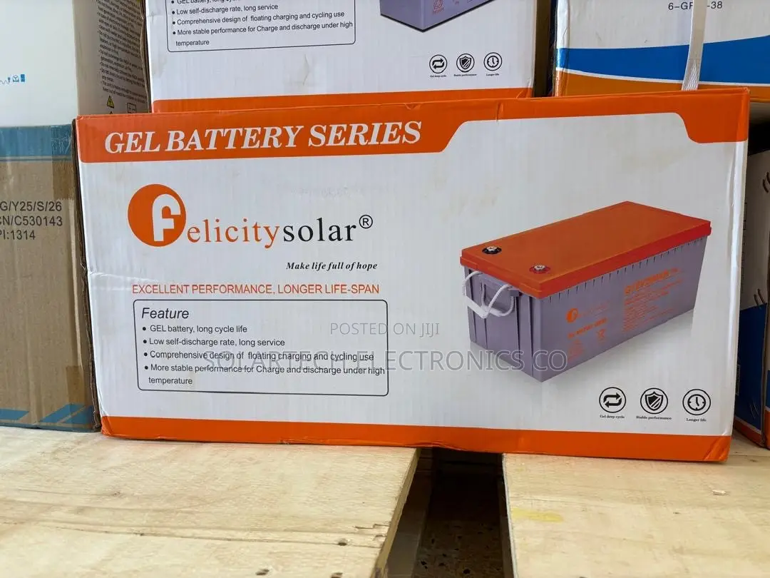 Felicity 200Ah Solar Battery – Deep Cycle VRLA Gel