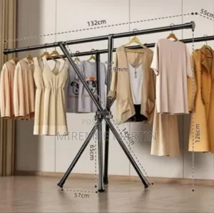 Portable, Freestanding Clothes Drying Rack