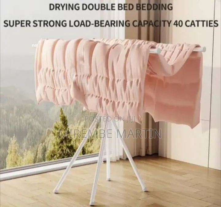 Portable, Freestanding Clothes Drying Rack