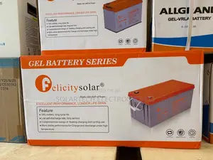 Felicity 12V 200Ah Heavy Duty Deep Cycle Gel Battery 60A Max Current