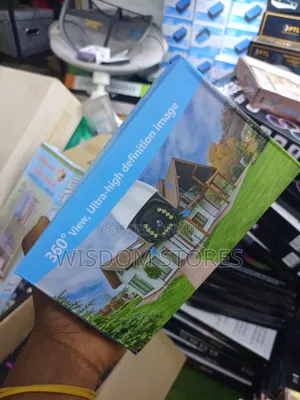 360° Pan-and-Tilt (PTZ) Smart Security Camera.