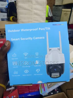 360° Pan-and-Tilt (PTZ) Smart Security Camera.
