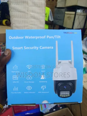 360° Pan-and-Tilt (PTZ) Smart Security Camera.