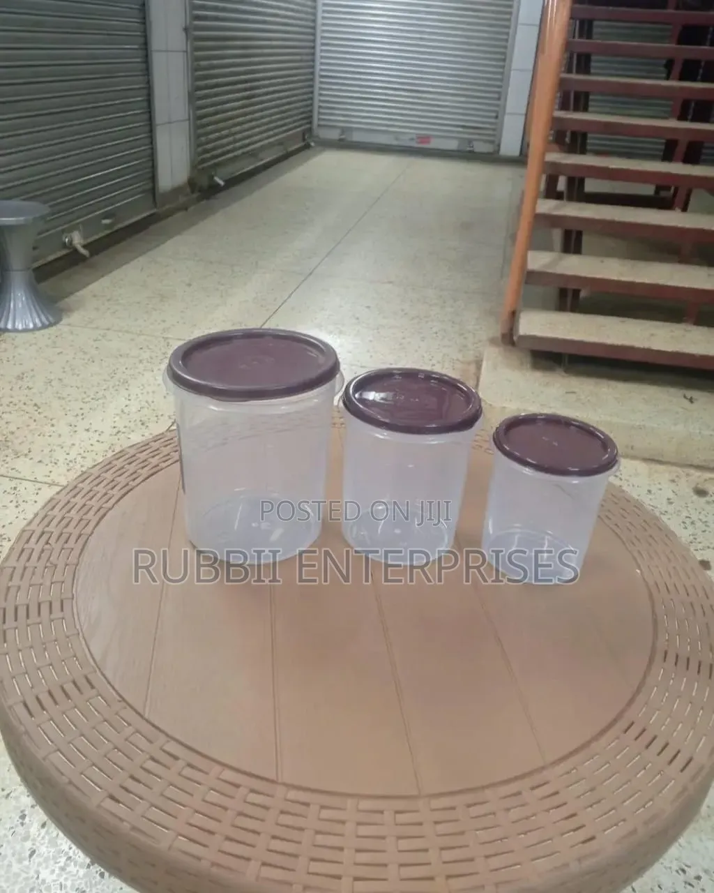 Round Food Storage Containers 3pc