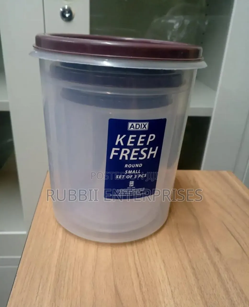 Round Food Storage Containers 3pc