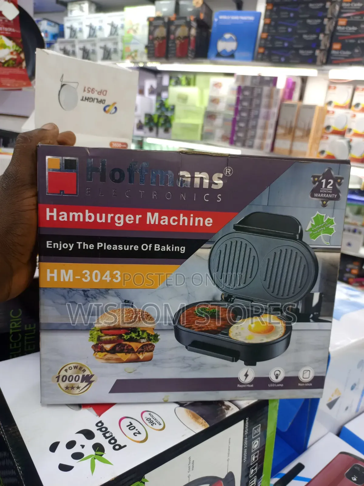Hoffmans Electronics HM-3043 Hamburger Machine.