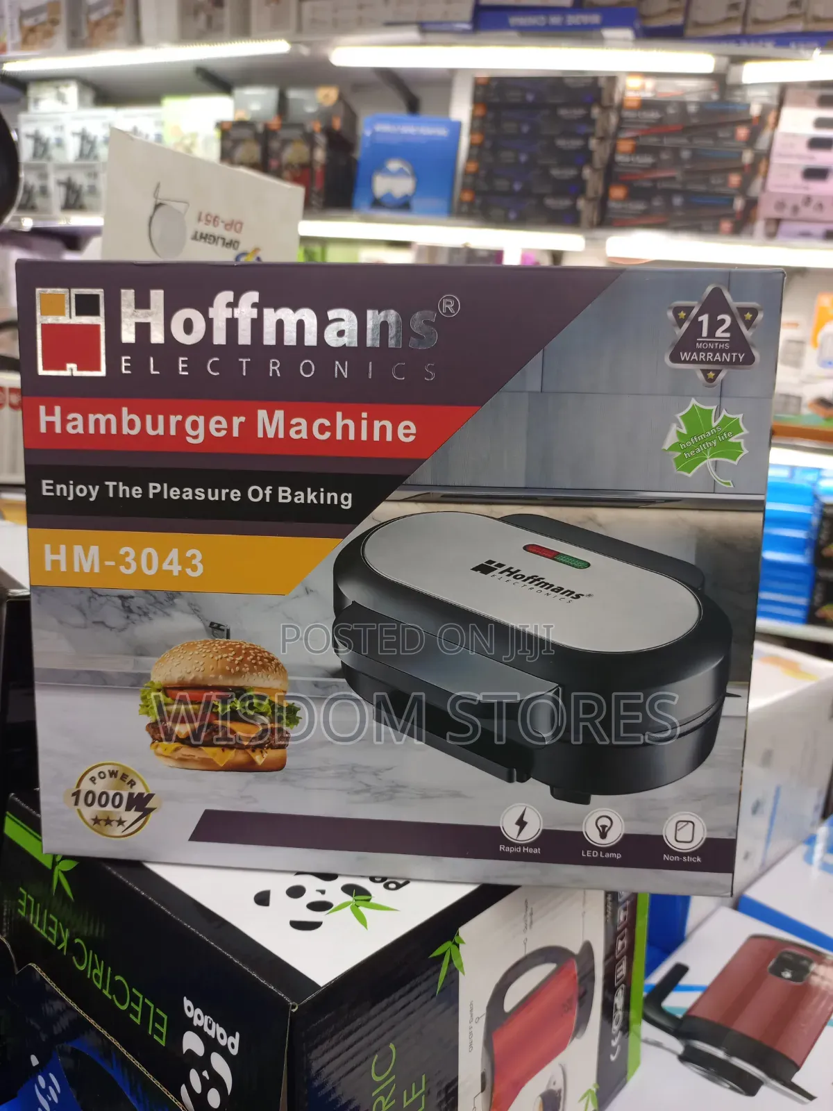 Hoffmans Electronics HM-3043 Hamburger Machine.