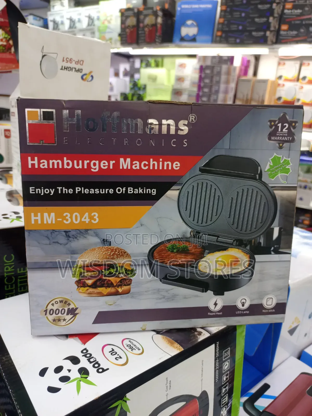 Hoffmans Electronics HM-3043 Hamburger Machine.